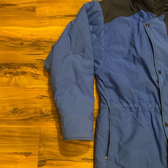Vintage The North Face Ski Jacket Mountain Size Medium Blue Made In USA - Picture 4 of 16
